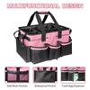 1pc Oxford Cloth Tools Storage Bag Foldable Large Capacity Cleaning Toolkit Crossbody Storage Bag With Handle Home Organizer