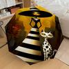 1pc witch, cat Automatic Open/Close Umbrella Compact Folding Umbrella with 8-Rib Shaft for Women/Men, Portable Travel Umbrella,1148S