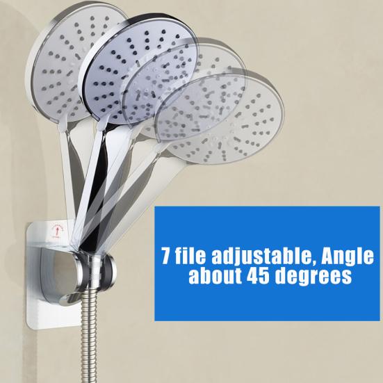 Strong Adhesive Home Bathroom Shower Nozzle Head Mount Holder Wall Bracket Rack