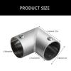 Pack Of 10 Stainless Steel T Pipe Connectors set Handrail T Joint Accessories T Shaped Boats Railing Component Multiple