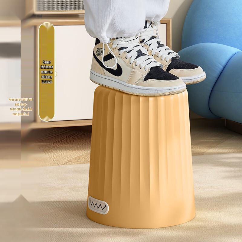JiaDu Shark Tooth Style Large Press-Free Trash Can