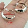 Clip On Earrings Fashionable Jewelry Women Non Pierced Chic Accessories Rose Gold Tone Loop Big Circle Statement Exaggerated Personality Ladies