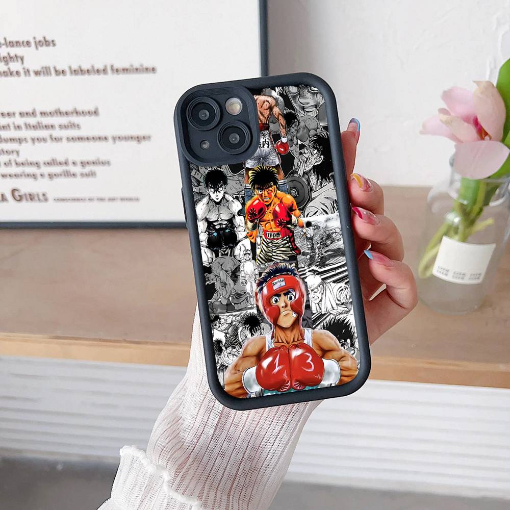 Anime H-Hajime N-No I-Ippo Phone Case For IPhone 17 16 15 14 13 12 11 Pro Max Plus Silicone Shockproof Case