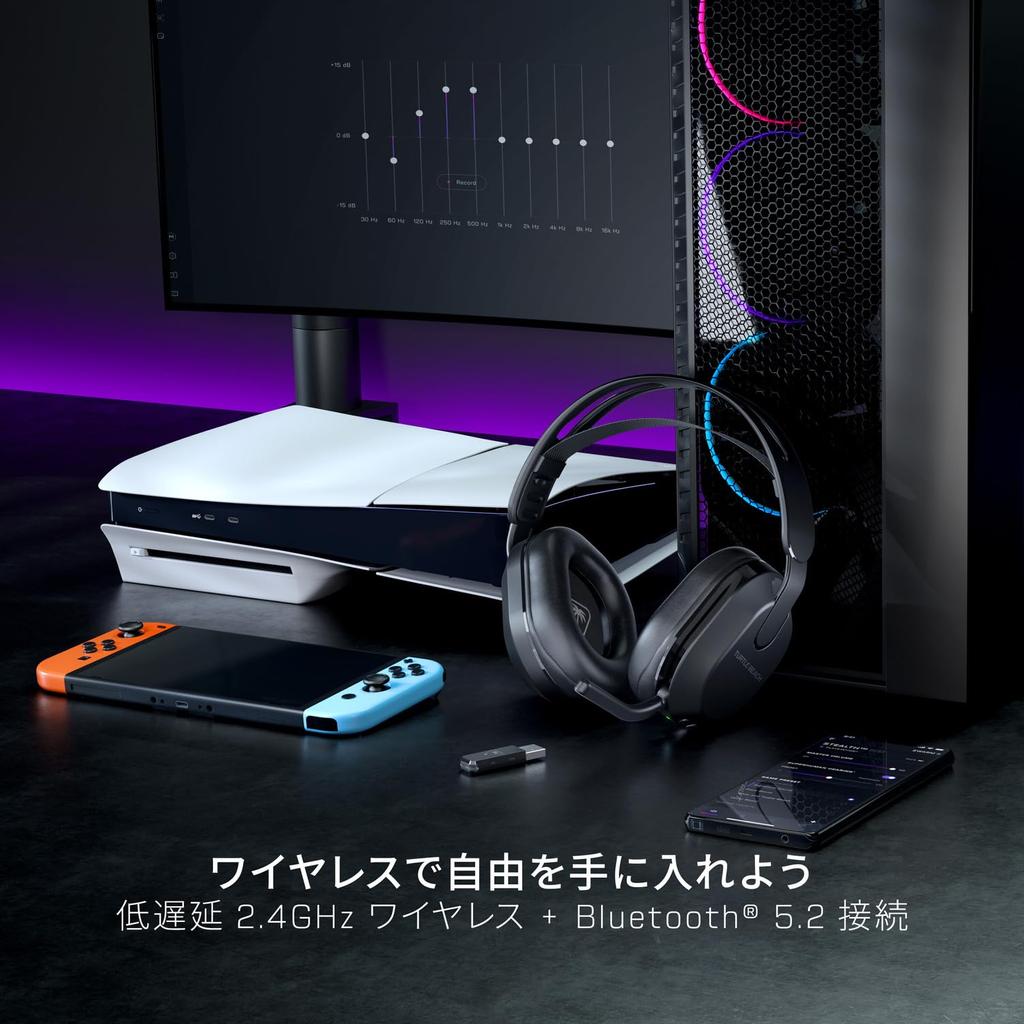 ALGS TURTLE BEACH Stealth 500 PC Gaming Wireless Headphones with Compatible with Handheld Game and Steam 40 Hours of Battery EQ App Compatible [APEX