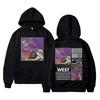 Rapper Kanye West Graduation Printed Hoodie Men Long Sleeve Sweatshirts Women Casual Harajuku Streetwear Sudaderas