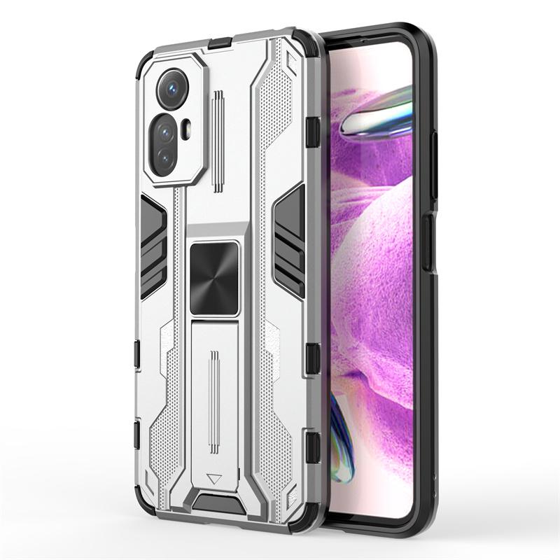 Coque For Xiaomi Redmi Note 12S Case Shockproof Armor Funda for Redmy Note12S Not 12S 12 S 4G Magnetic Stand Holder Phone Cover