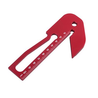 45° Center Scriber Measuring Ruler Marking Square Tools Centerline Vertical Line Drawing Gauge Measure Scoring Ruler
