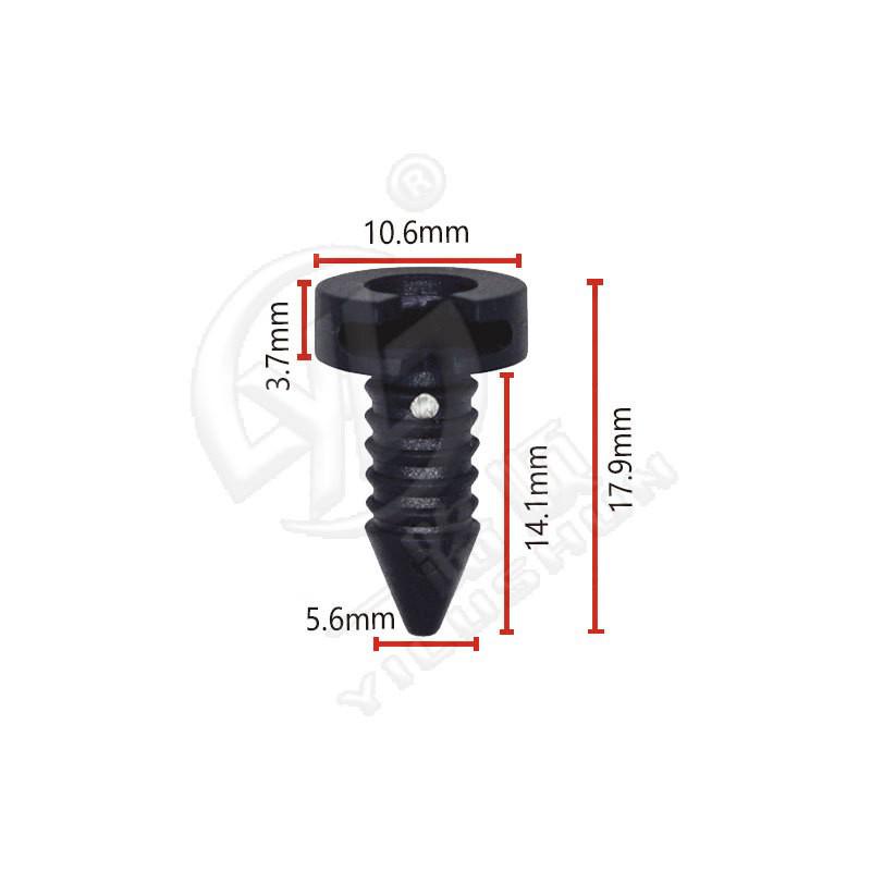 Land Rover Defender & Freelander, Jaguar Car Door Panel & Inner Lining Plastic Buckles