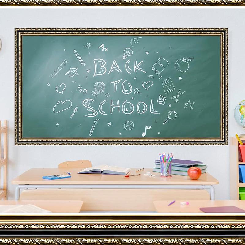 10M/Role Samolepky na tabuli DIY Samolepicí Zlatá 10M Vintage Okraj Dekorační samolepka Fotorámeček Party dekorace