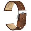 Watch Genuine Antique Style Watch Top Grain Quick Buckle [WOCCI] Strap, Leather, Band, 26mm, Leather, Release, Camel/Silver