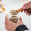 Mini Wooden Spoons Short Handle Coffee Tea Sugar Spoons Dinner Party Dessert Scoops Kitchen Tableware Spice Condiment Spoon