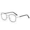 Classic Blue Light Pochromic Women Glasses Frame Fashion Metal Hinge Eyewear Optical Prescription Eyeglasses Frames