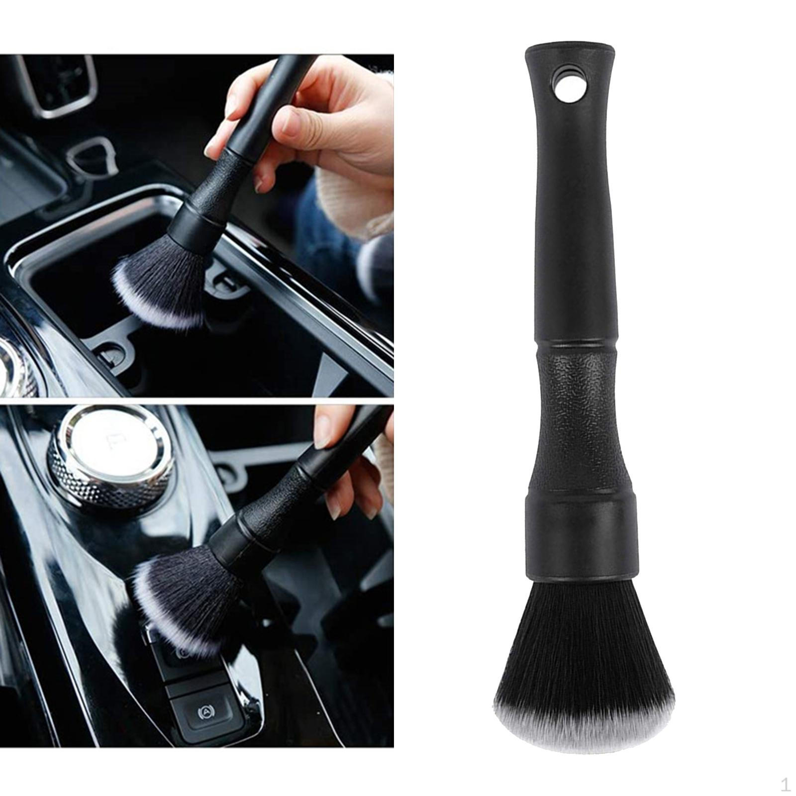 

Detailing Brush Cleaning Fit for Interior Engine Wheels Exterior Short Handle