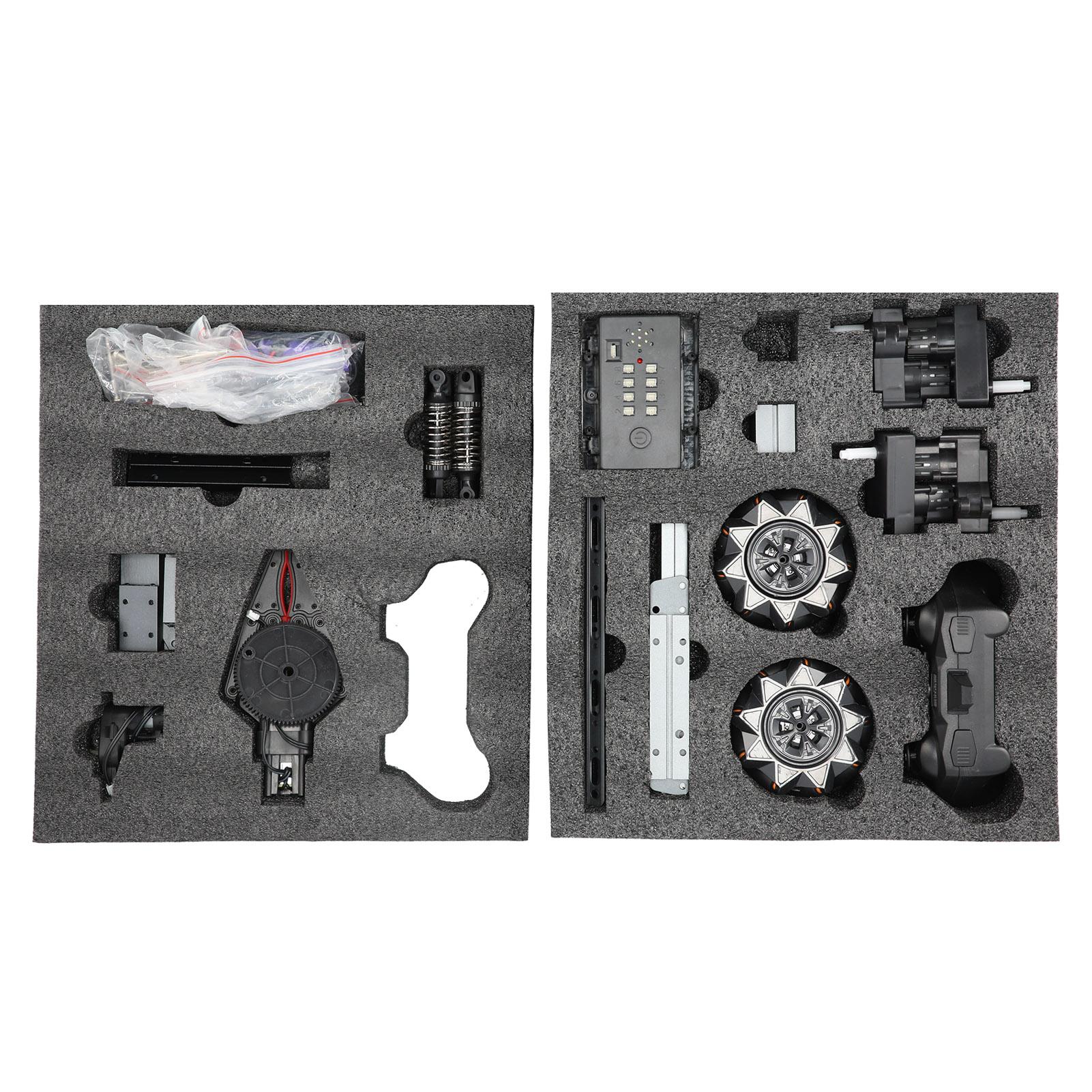14CH RC Mecha Clamp Tank DIY Programming Assembly Remote Control Car Model Children Toy Gift