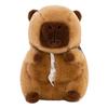 Capybara Plush Toy Car Tissue Box Cover: Cute Storage Ornament Holder