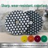 Four-Step Dry Polishing Pad for Marble and Wall Surfaces