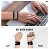 Fitness Wristband TFCC Protection Wrist Wrap Bandage Compression Yoga Wrapping Band Lightweight Shock Absorbing Black 2-Piece Set