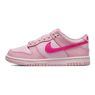 Dunk Low GS Triple Pink Buty Sportowe Dziecięce Średnio-Różowy Hiper-Różowy Różowy-Piankowy DH9765-600
