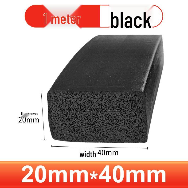 Striscia Sigillante in Schiuma di Gomma EPDM: Durevole, Resistente all'Usura per Scatole Elettriche e Porte di Armadi