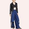 Adidas Originals Rasant Fashion Mid Waist Sports Long Pants Women Pants Dark-Blue JW9743