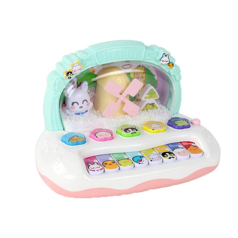 Snowflake Musical Keyboard Toy for Early Childhood Development, Ages 0-2