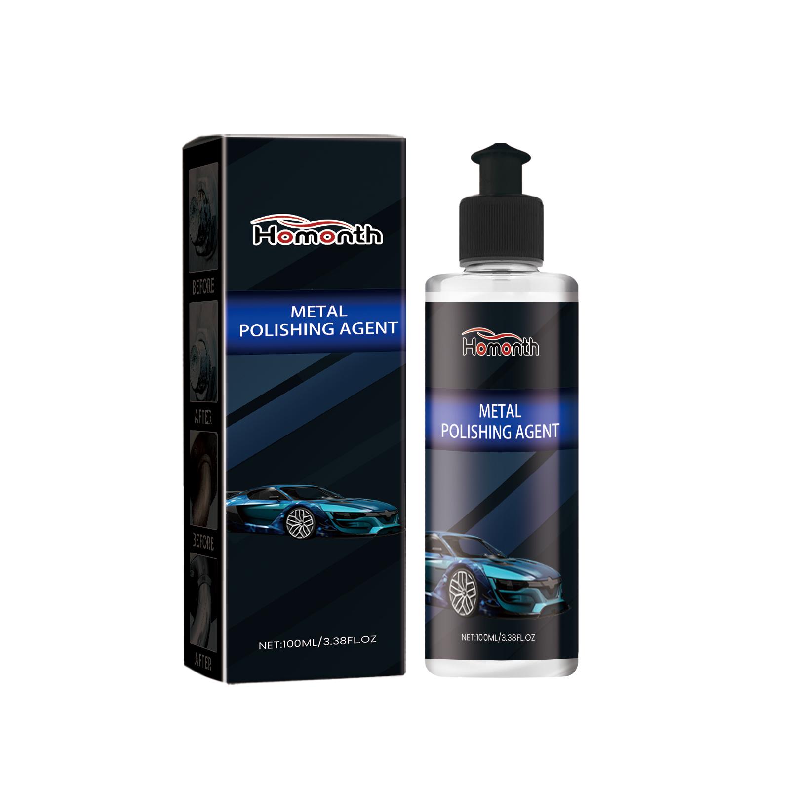 

Homonth Metal Polish Car Metal Polish Polish Clean Stainless Steel Polish Rust Remover