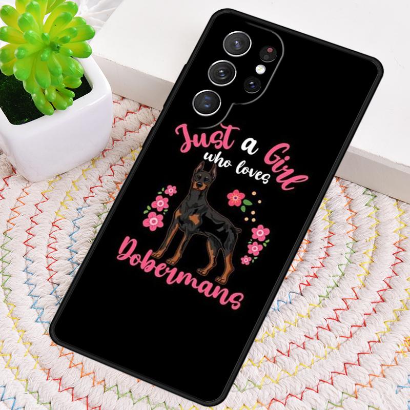 Animal Doberman Dog Phone Case for Samsung Galaxy Note 10 Pro S26 Ultra S23 S24 FE S25 S21 S22 PLUS Shockproof Cove