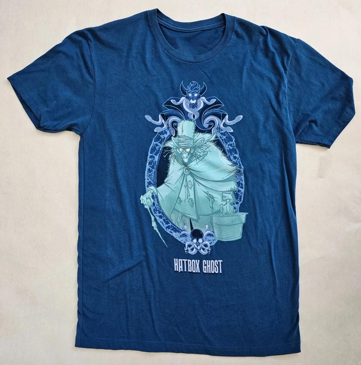 Новая футболка Disney The Haunted Mansion Светящаяся в темноте Размер S-5XL Перепечатка M