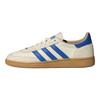 adidas Handball Spezial Creme Branco Azul Goma Tênis Unissex Areia Quente JS3865