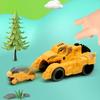 New Dinosaur Tank Inertia Glide Ejection Car Simulation Shape Boy Girl Parent-child Interactive Educational Toy White