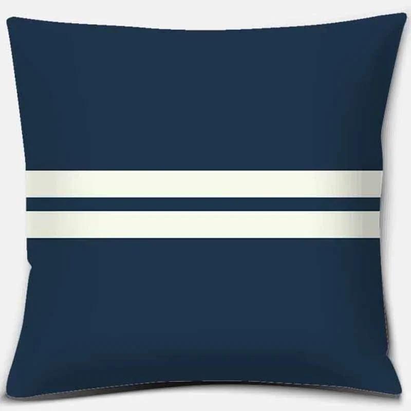 Fresh And Modern Geometric Printing Square Pillowcase Home Decoration Car Sofa Cushion Cover