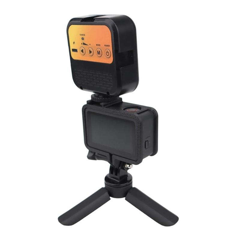 Protective Extension Frame for Action 6 Cameras with Cold Shoe Port and Accessory Compatibility Enhances Safety