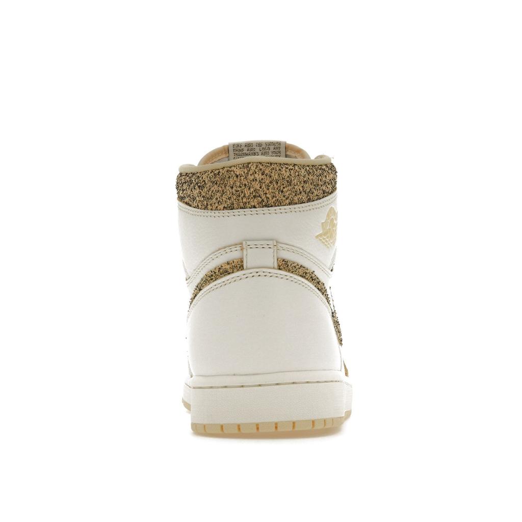 Air Jordan 1 Retro High OG Craft Vibrations of Naija Men Sneakers White Sail Pale-Vanilla FD8631-100