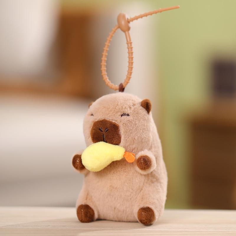 Leji'er Capybara Bala Wedelnder Schwanz Plüschanhänger
