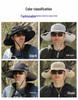 Unisex Solar-Powered Cooling Sun Hat - Large Brim for Outdoor Activities