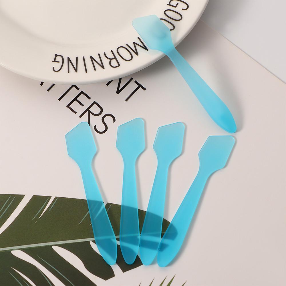 

Plastic Durable Mask Mud Tools Skin Care DIY Makeup Tools Cosmetic Tools Mask Stick Mask Scraper Mixing Spoon синий