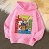 Cute PAW Patrol Kids Hoodies Skye Rubble Print Sweatshirt Trendy Long Sleeve Pullover Toddler Boys Girls Daily Outfit Gifts