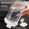 White Sugar Sub-bottling Sealed Tank Plastic Sealed Storage Tank Kitchen Household Sugar Moisture-proof Container