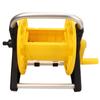 G1/2 Garden Hose Reel Yellow Gardening Waterpipe Cart Holds 20m Hose Car Washer Tool for Yard Lawn