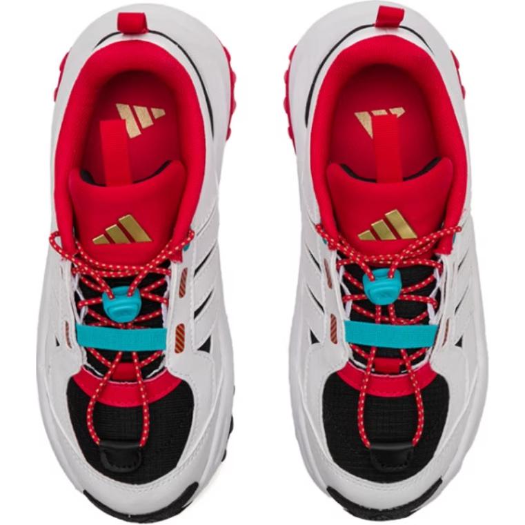 adidas Maxxwavy C Year of the Snake - White Black Pure Ruby Kids Sneakers Footwear-White Core-Black JS3085