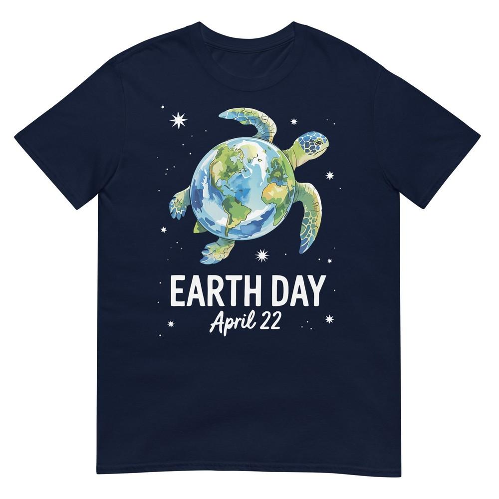 Earth Day 2026 Earth Sea Turtle Unisex Unisex Children Teacher Tshirt S