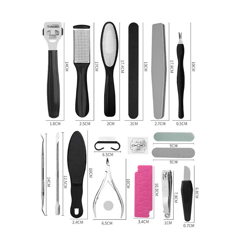 Педикюрный набор для пилинга и отшелушивания мозолей — фото 12