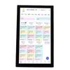 Interactive Digital Calendar 1920x1080P 21.5 Inch Touchscreen Wall Desk Electronic Chore Chart Weekly Monthly Planner