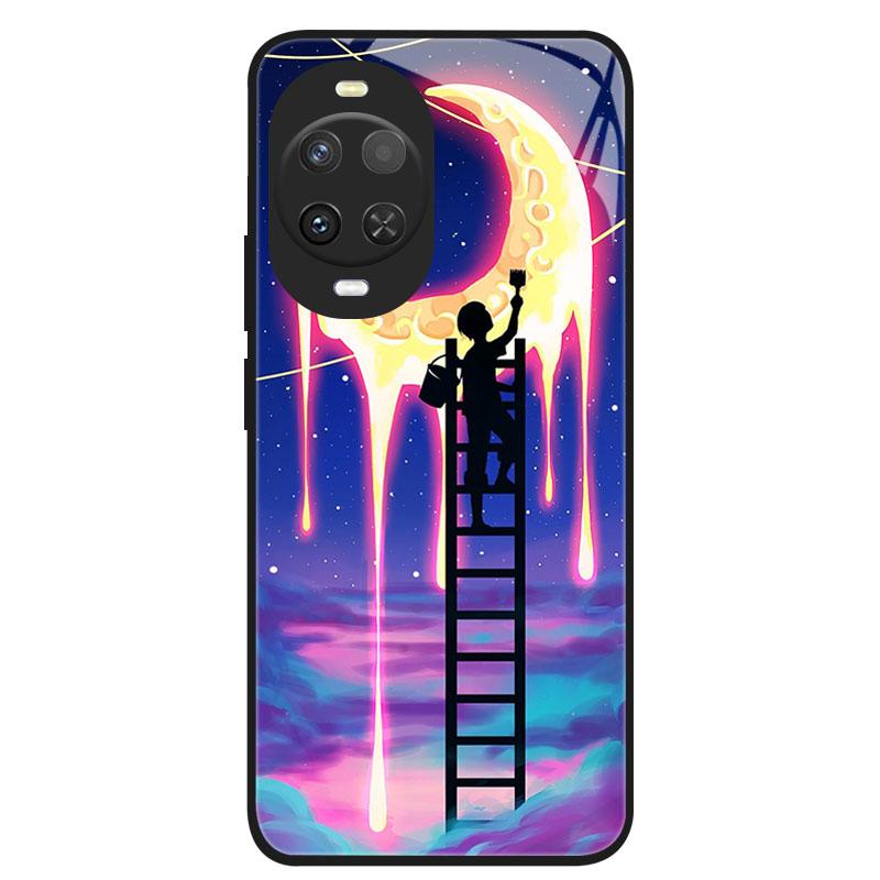 Glass Case For Huawei Nova 15 Pro Nova15 Phone Funda Luxury Tempered Glass Cover Nova 15 15Ultra Shockproof Hard PC Shell Bumper