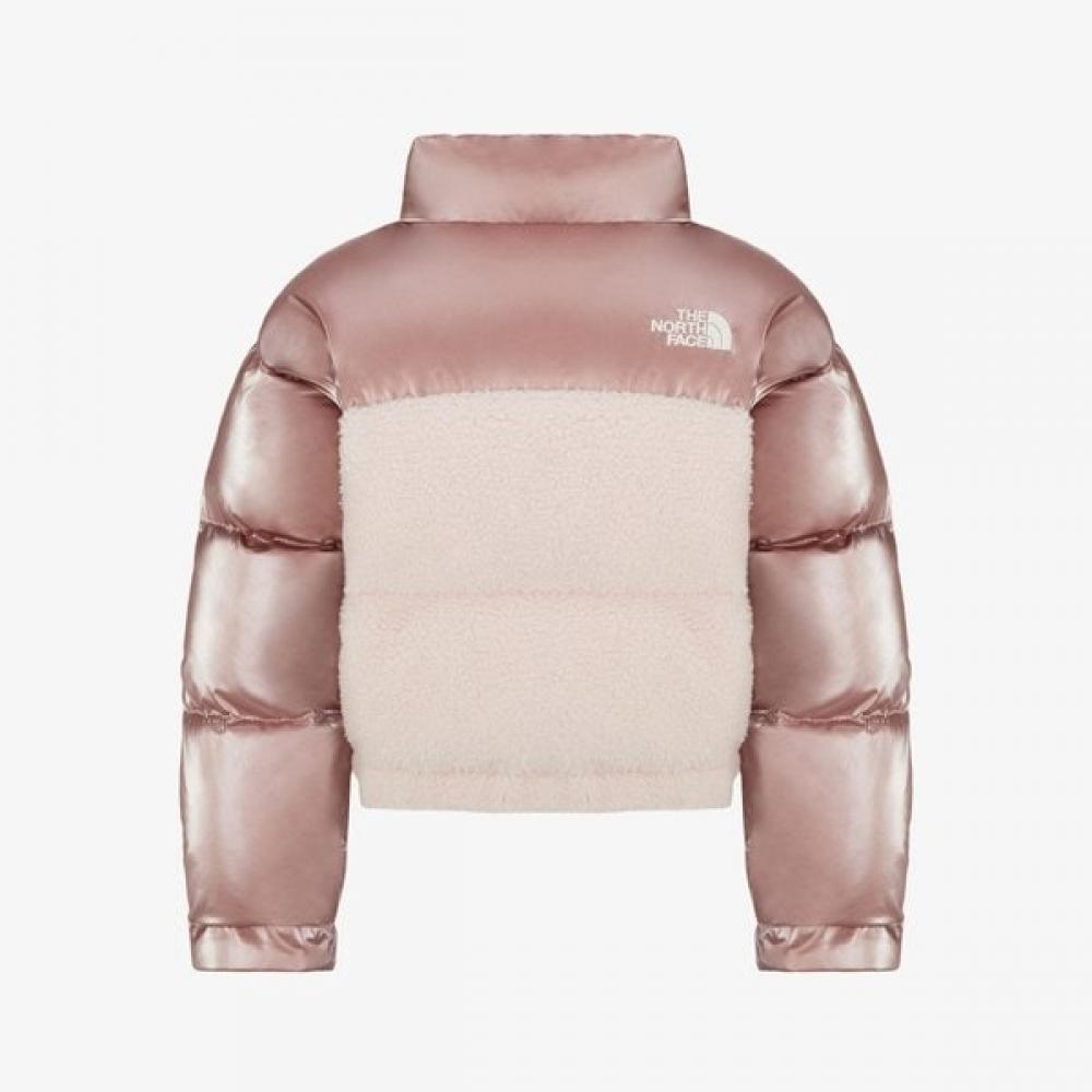 The North Face Kids Nj1dr61t Girls Reina Down Jacket Dark Pink