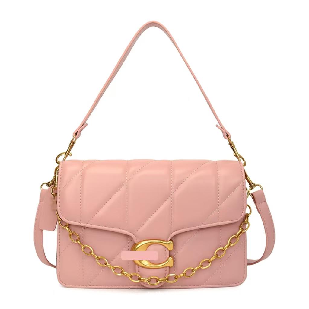 2025 Stylová lesklá taška přes rameno: Všestranná evropská a americká móda pro ženy