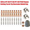 AIC LASKRAAM 45 stuks Voor IPT-60 PT-60 IPT-40 PT40 Plasma Snijtoorts Tip Elektrode
