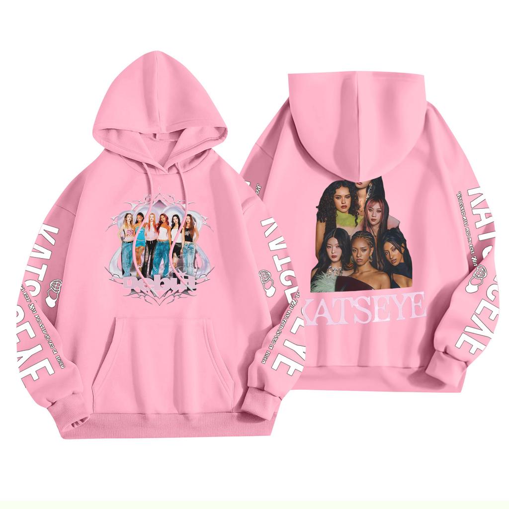 Unisex Fashion Lightweight Long Sleeve Pullover With Pockets Printed Hoodie