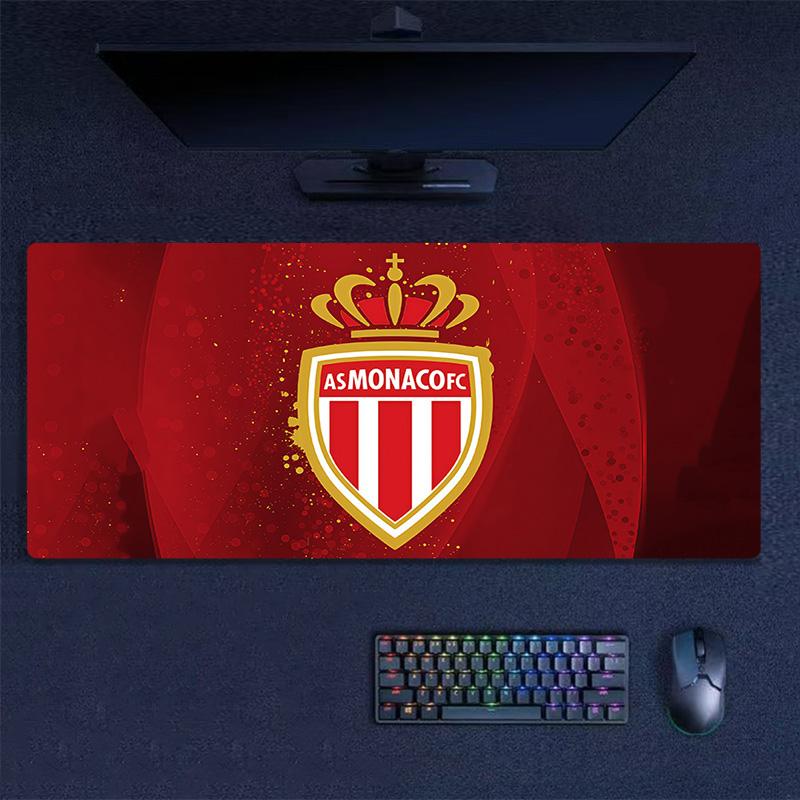 AS Monaco Print  Cushion Non-slip Laptop Tablet Big Mousepad XXL Mat Mini PC Playmat With Lock edge