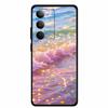 Cover per Realme C75 RMX3941 C75X 4G Posteriore Morbida in Silicone Colorata Lusso TPU Custodia Telefono C 75 Bumper Girly Gradiente Viola